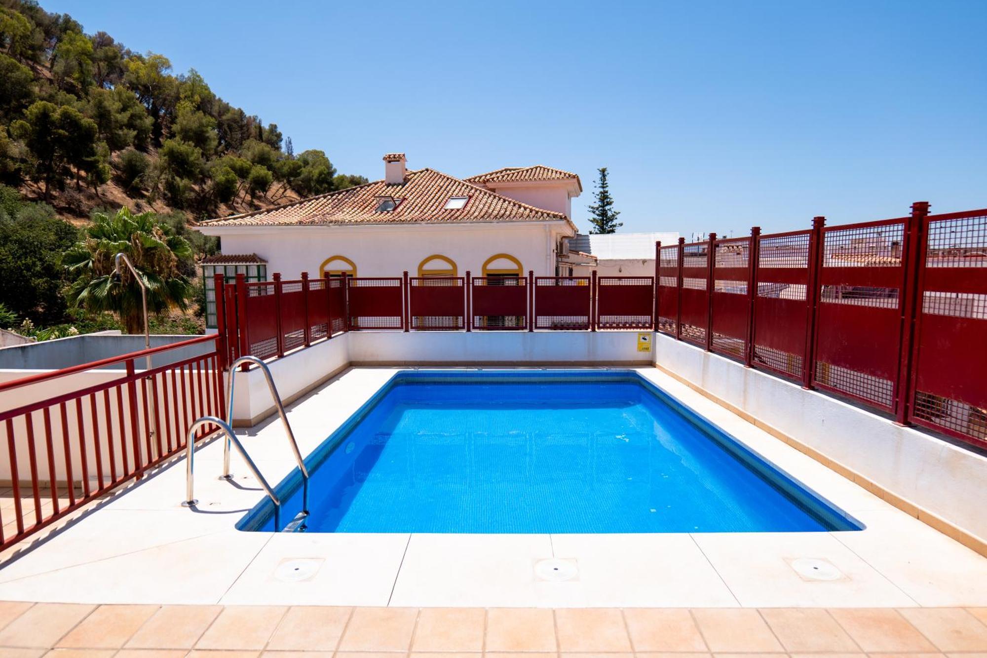 Estudio Centrico Agua Gibralfaro Con Piscina Appartamento Málaga