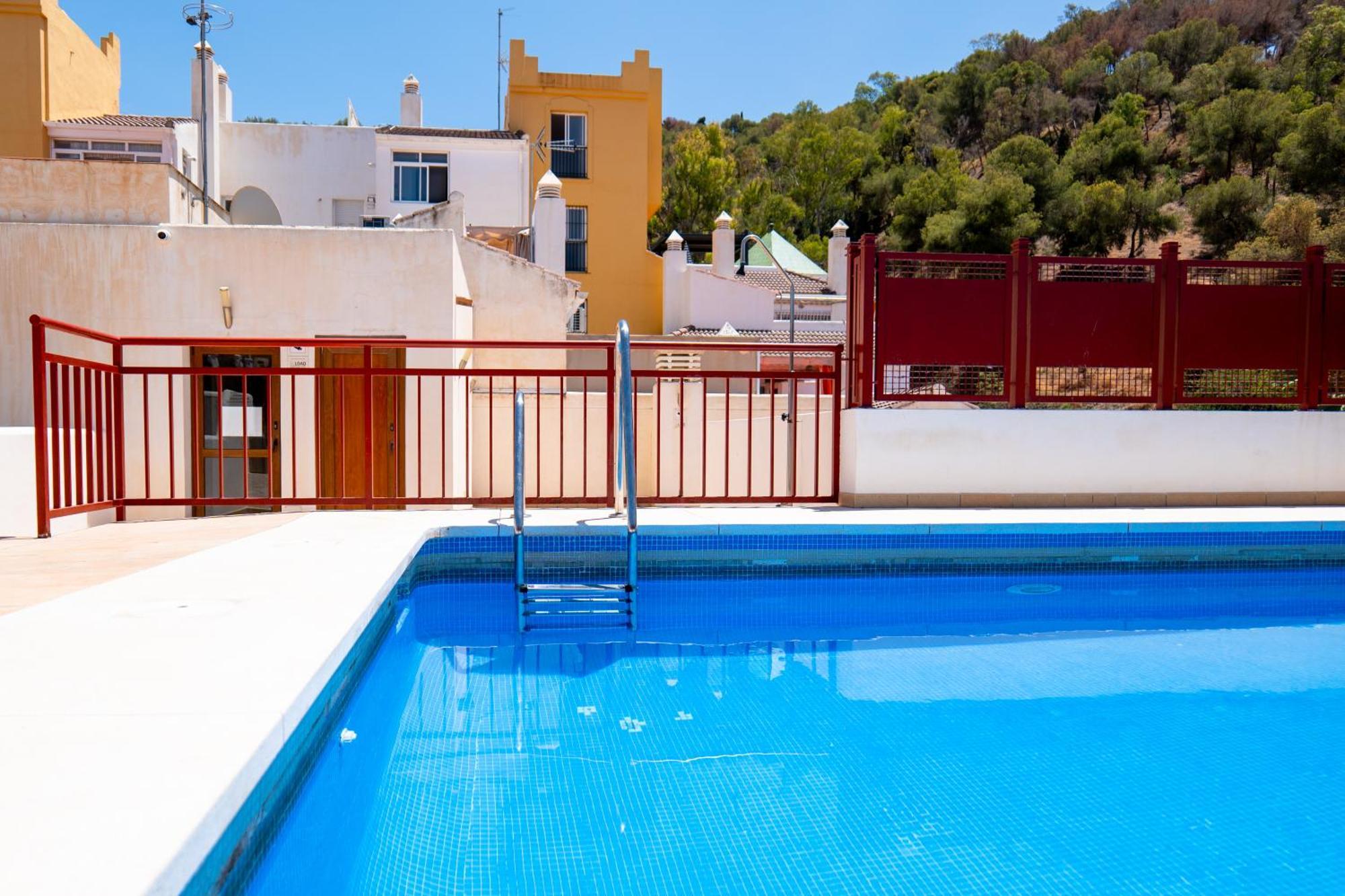 Estudio Centrico Agua Gibralfaro Con Piscina Appartamento Málaga